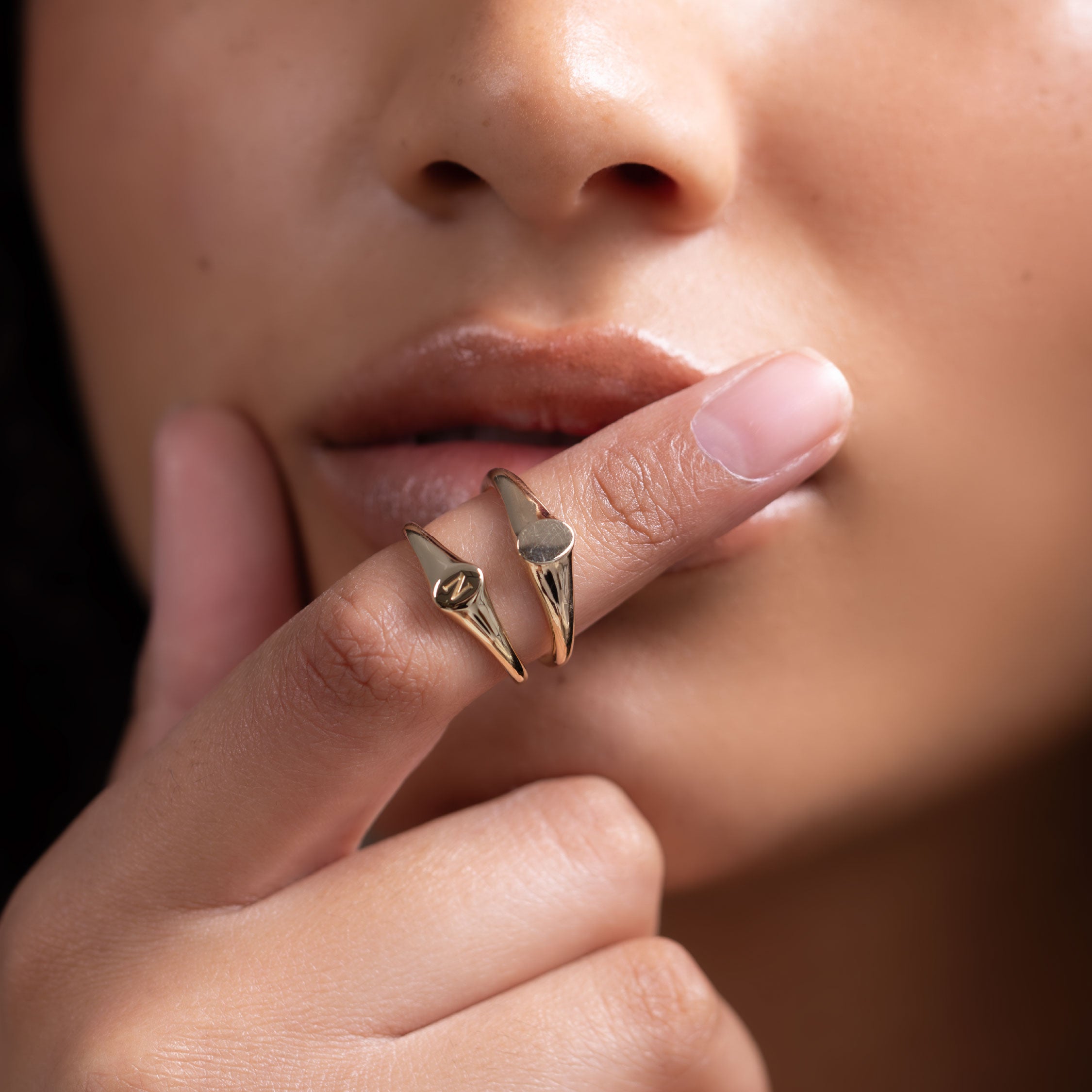 Signature Petite Oval Signet Ring - TMC Fine Jewellers