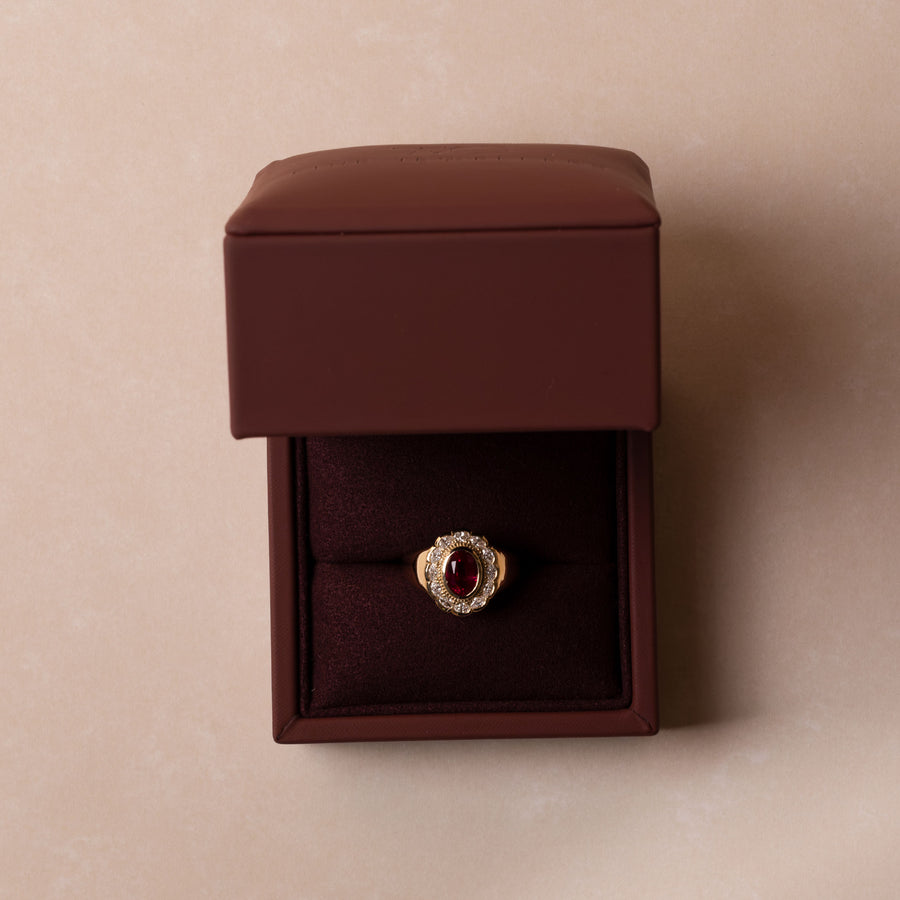 The Sovereign Signet - Garnet (January)