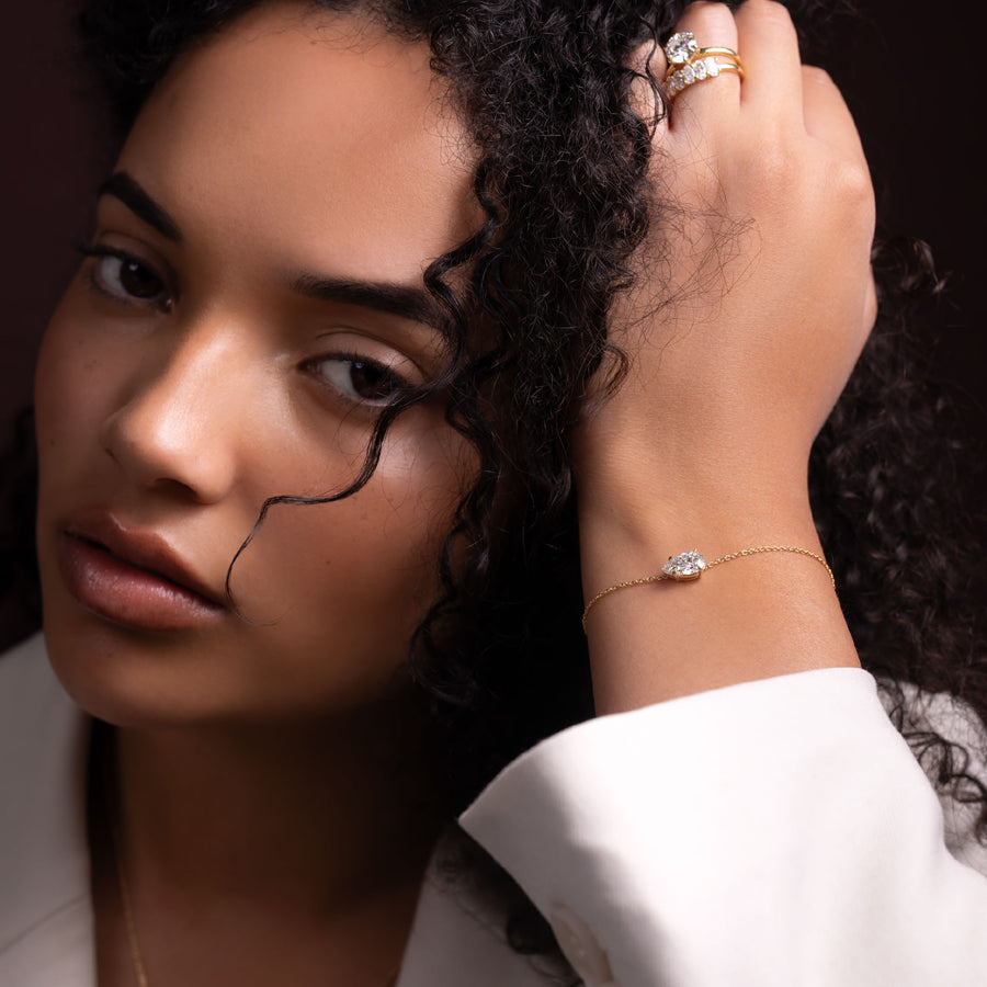 The Iris Pear Bracelet