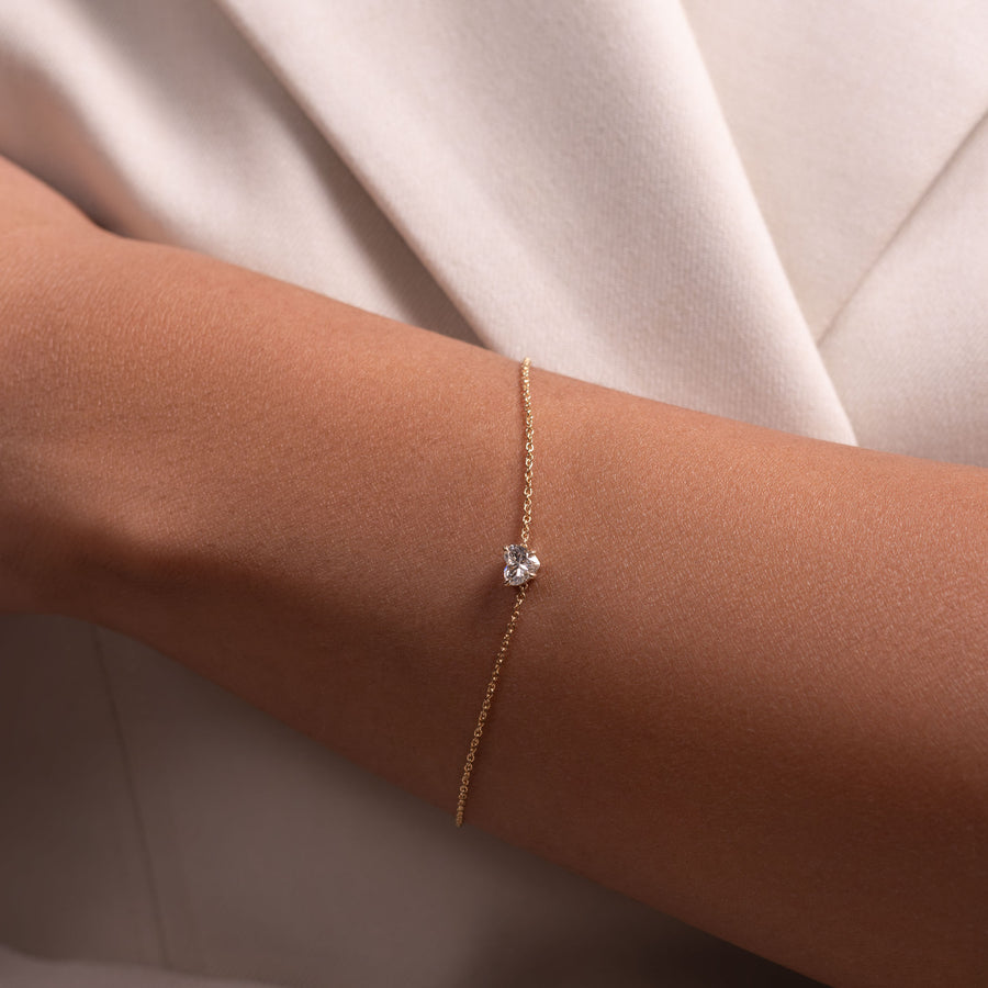 The Iris Heart Bracelet