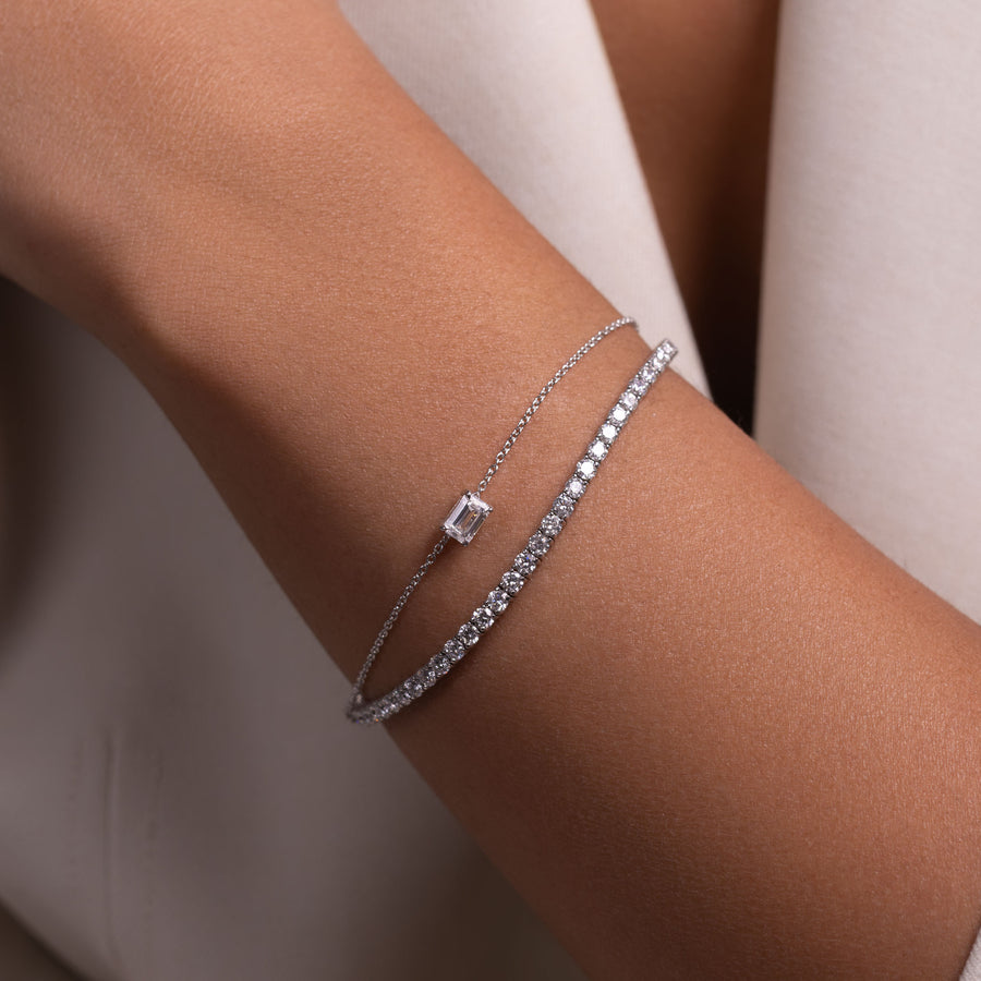 The Iris Emerald Bracelet