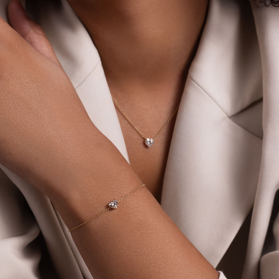 The Iris Heart Bracelet