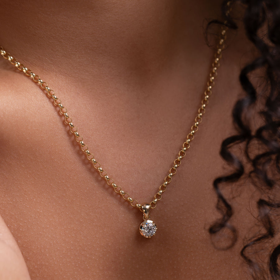 The Allegra Round Pendant