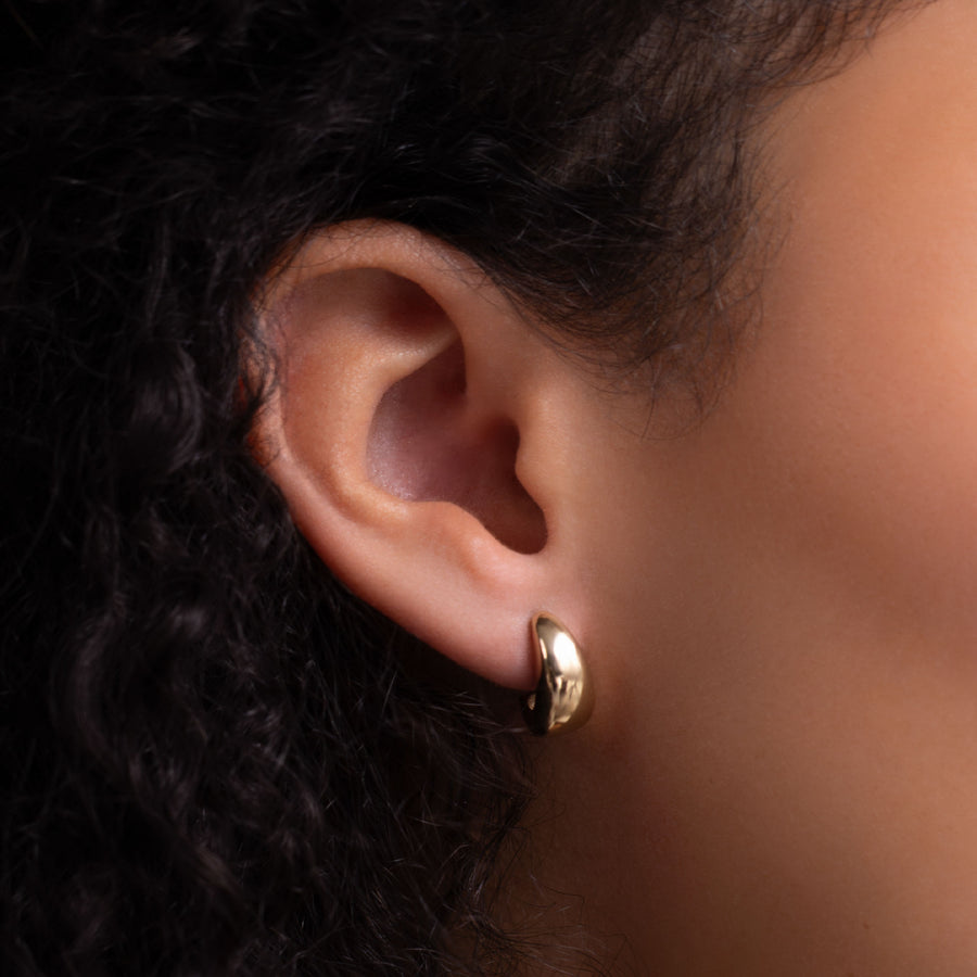 The Zara Earrings - Signature Statement Hoops