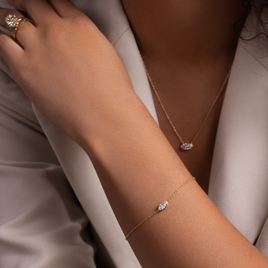 The Mara Marquise Georgian Bracelet