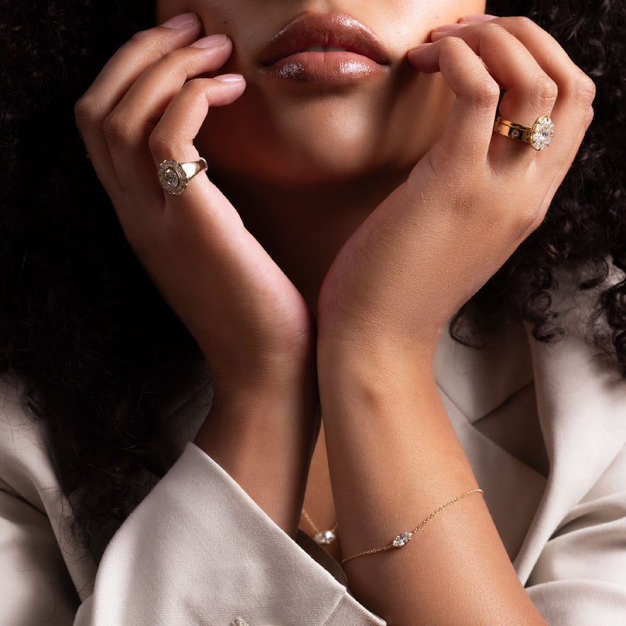 The Mara Marquise Georgian Bracelet