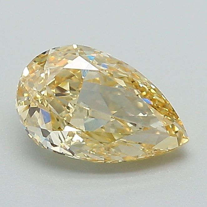 Pear 1.01ct Fancy Yellow