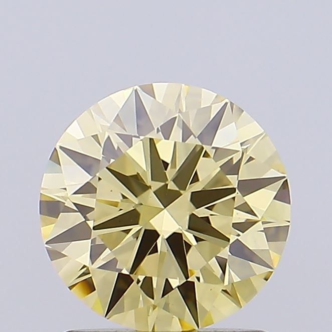 Round 1ct Fancy Brownish Yellow