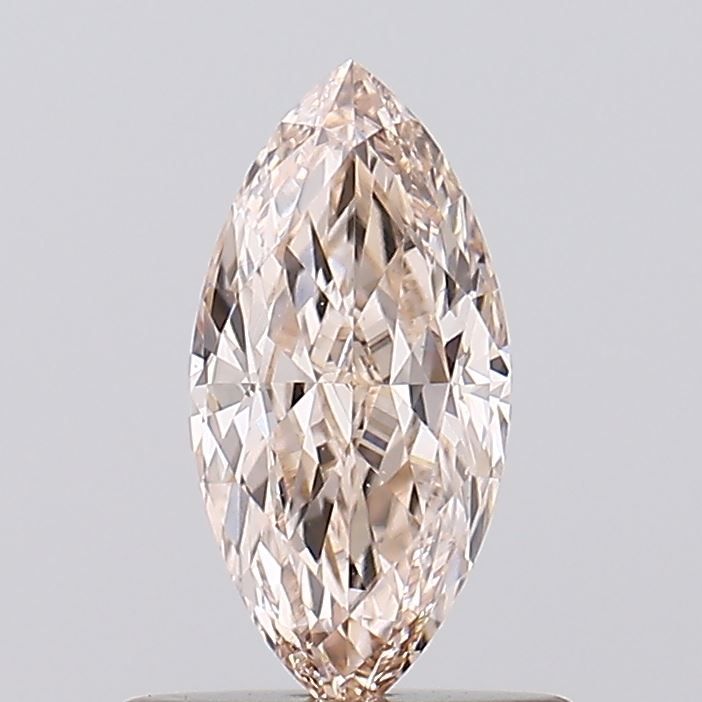 Marquise 0.59ct Fancy Light Pinkish Brown