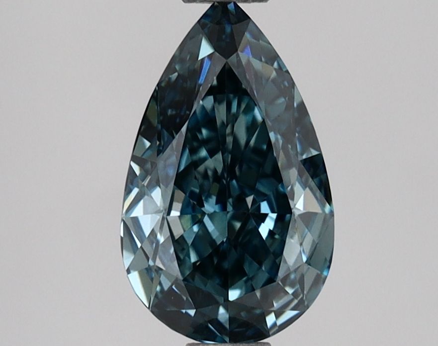 Pear 1.05ct Fancy Deep Blue