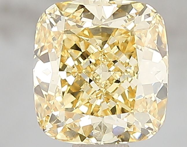 Elongated Cushion 1.51ct Fancy Intense Yellow