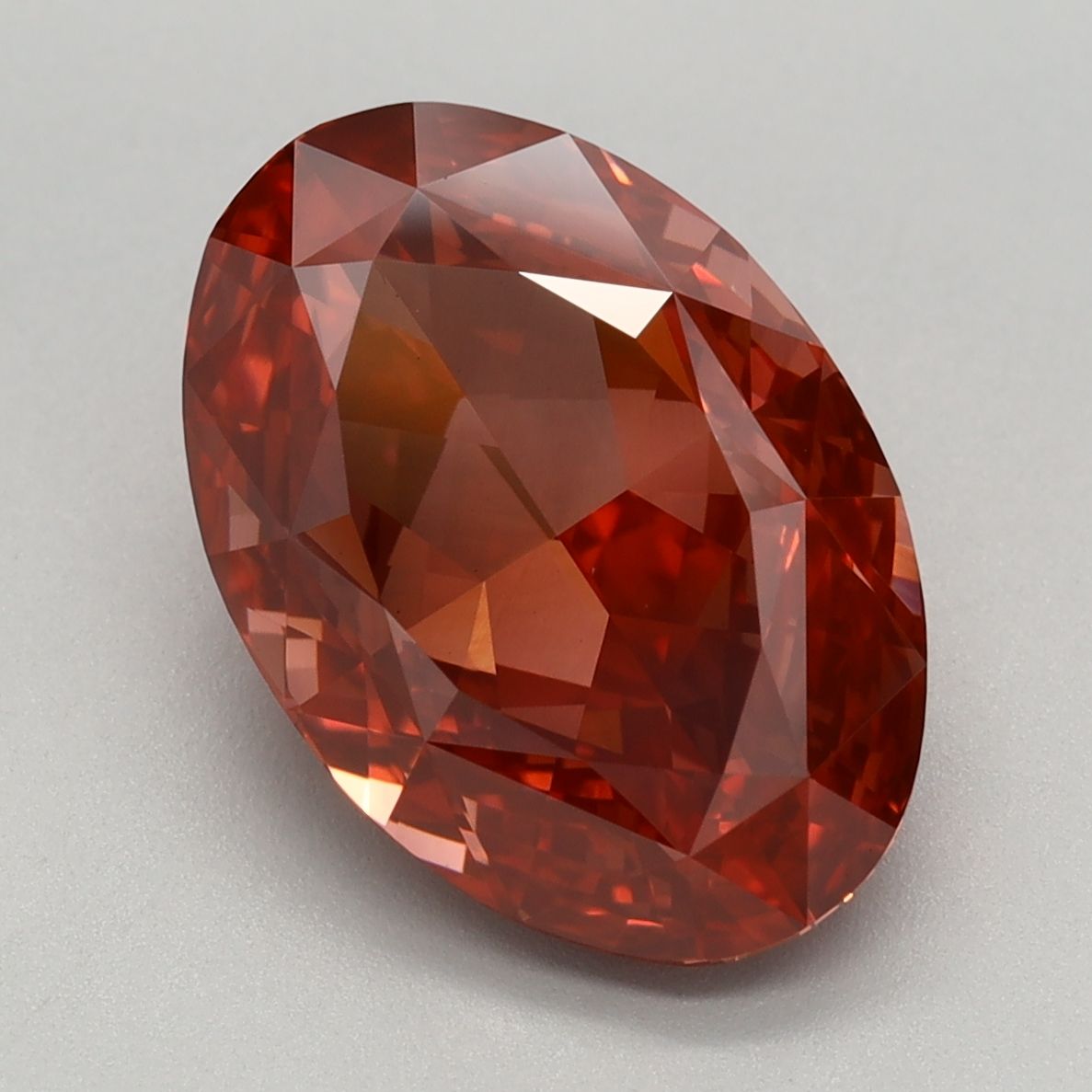 Oval 4.2ct Fancy Vivid Pink