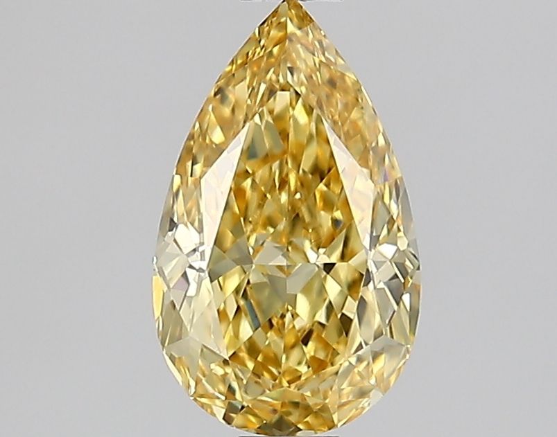 Pear 1ct Fancy Intense Yellow