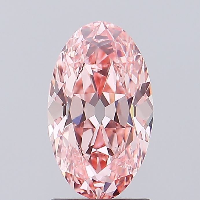 Moval 1.57ct Fancy Vivid Pink