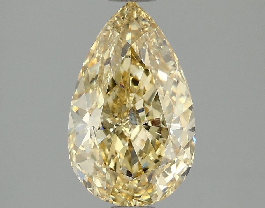 Pear 1.96ct Fancy Intense Yellow