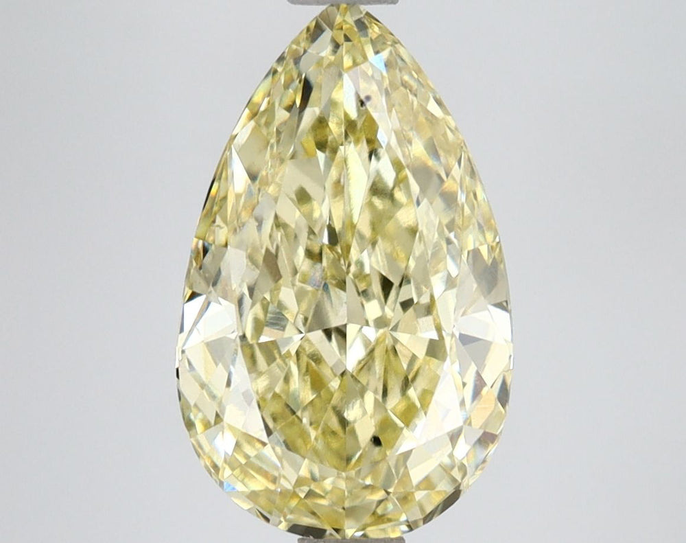 Pear 3.25ct Fancy Intense Yellow