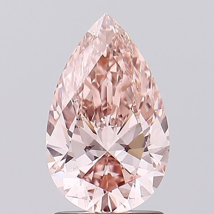 Pear 1.5ct Fancy Brown Pink