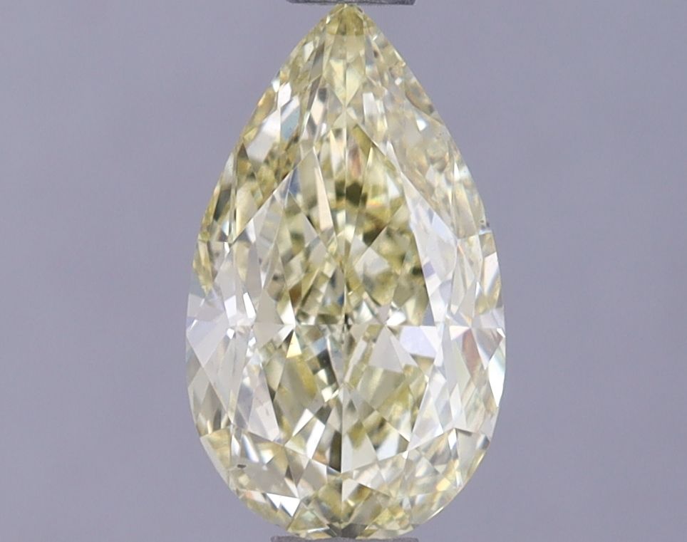 Pear 1.01ct Fancy Intense Yellow