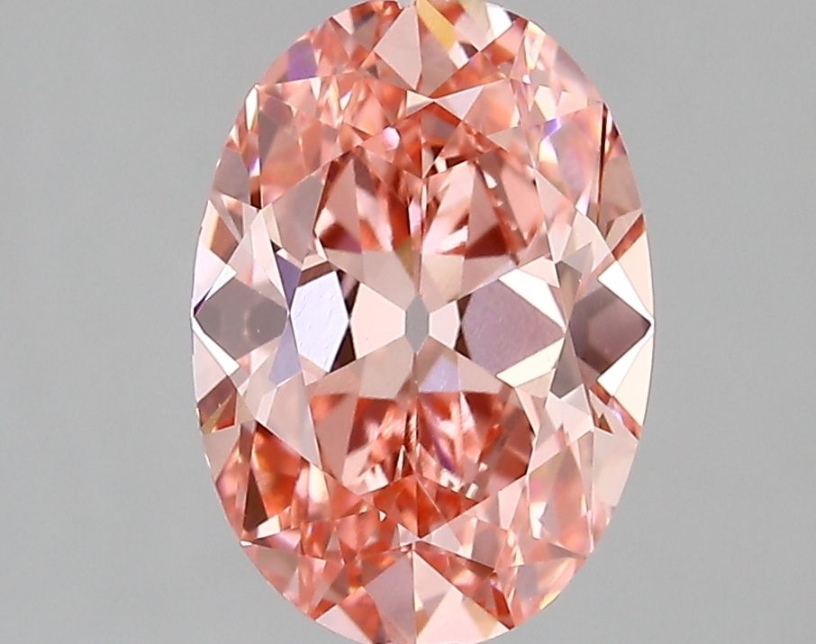 Oval 2.36ct Fancy Vivid Pink