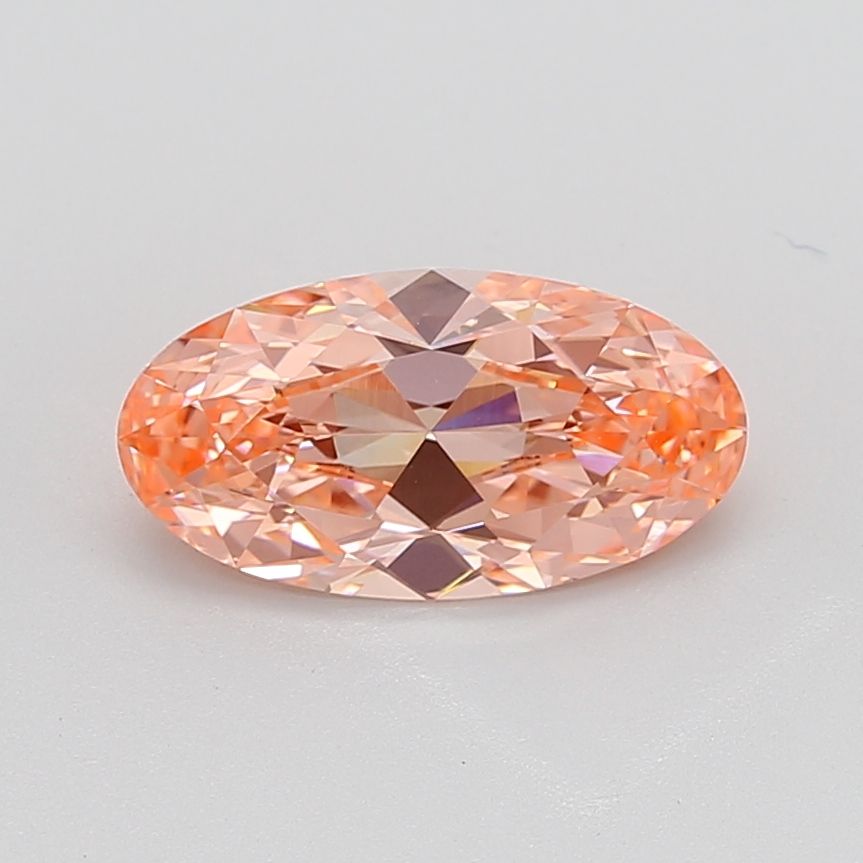 Moval 2.89ct Fancy Vivid Pink