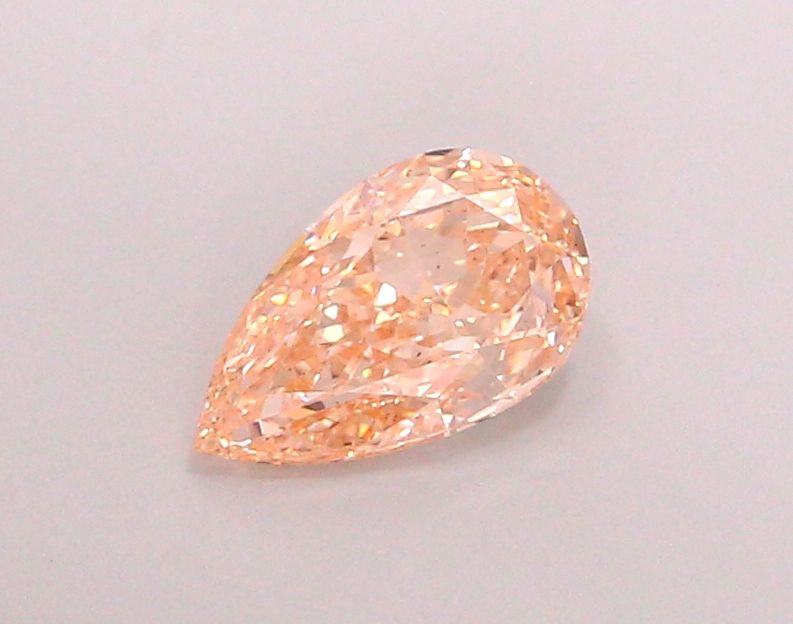 Pear 1.26ct Fancy Brown Pink