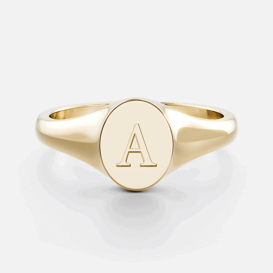 The Eden Ring - Signature Oval Signet