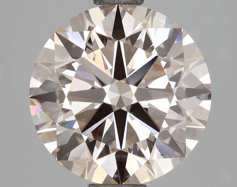 Round 3.03ct Fancy Light Pink