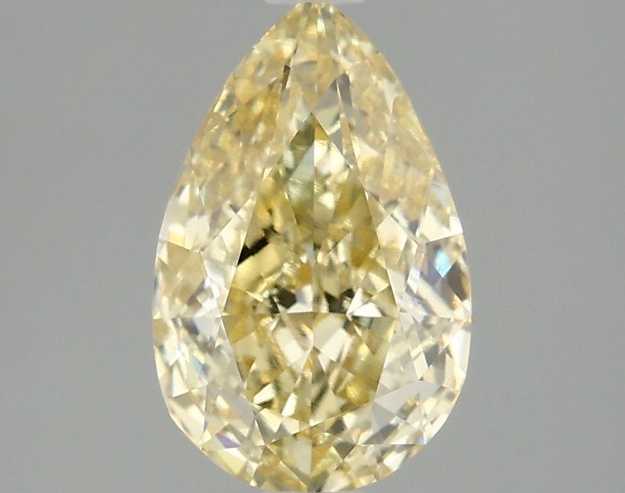 Pear 2.03ct Fancy Intense Yellow