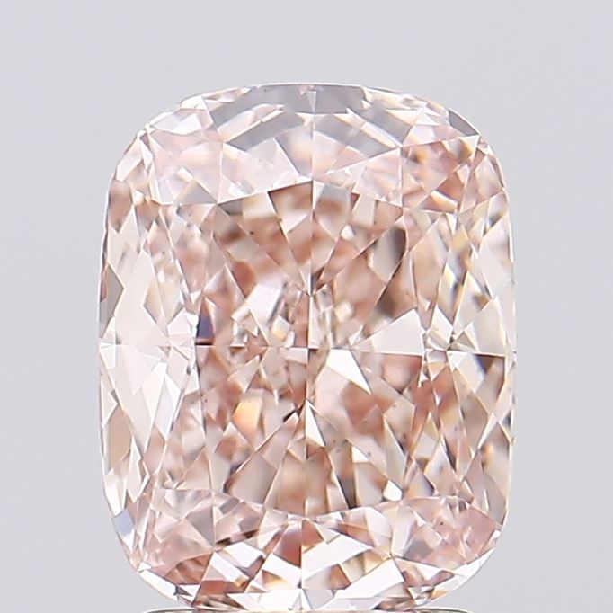 Elongated Cushion 2.51ct Fancy Light Pinkish Brown