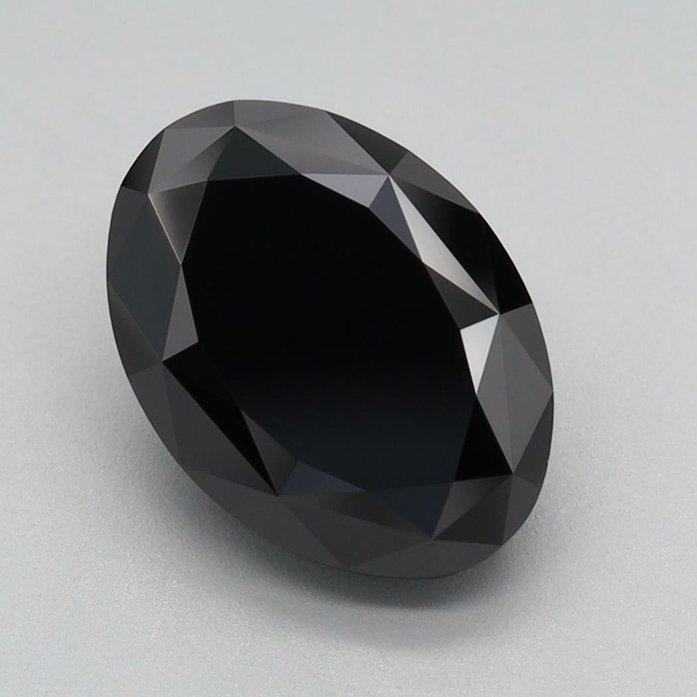 Oval 3ct Fancy Black