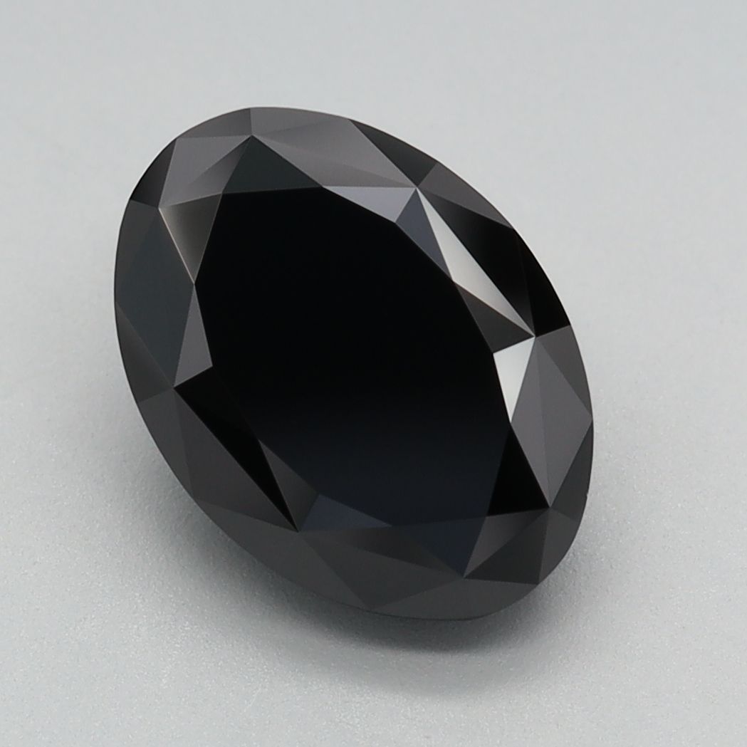 Oval 3ct Fancy Black