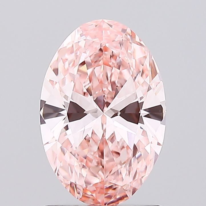 Oval 1.12ct Fancy Intense Pink