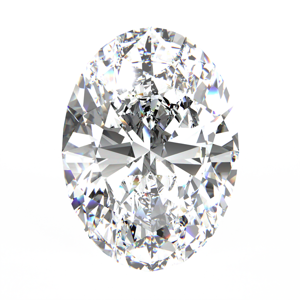 Moissanite Oval 6ct