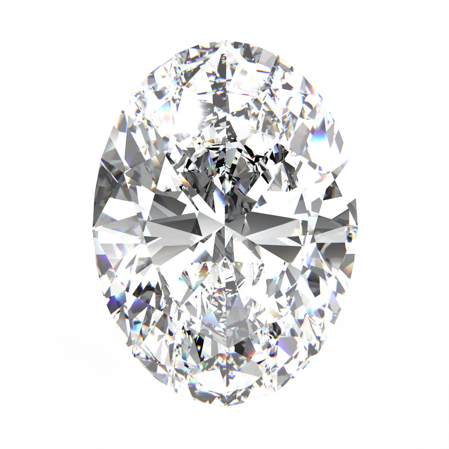 Moissanite Oval 6ct