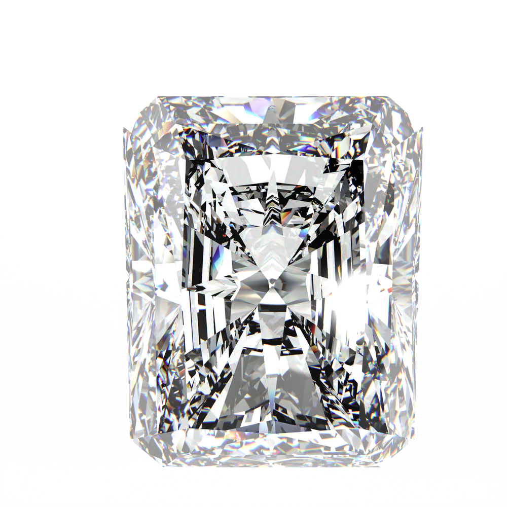 Moissanite Radiant 10ct