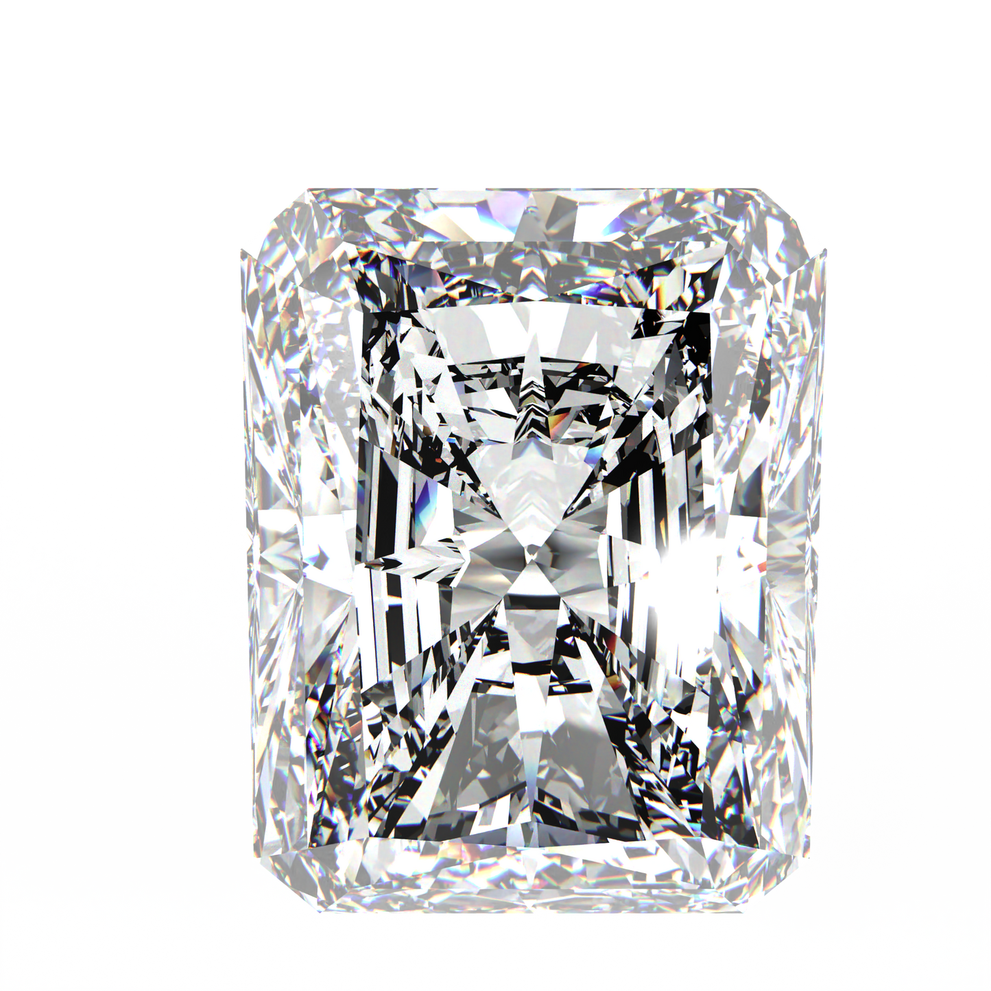 Moissanite Radiant 10ct