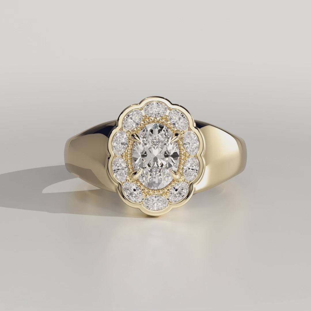 The Sovereign Signet - Lab Diamond (April)