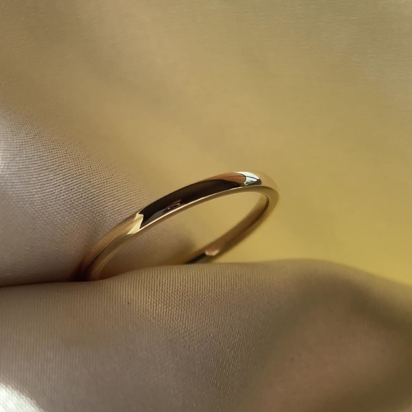 The Classic Comfort Fit Ring - 14K Yellow Gold