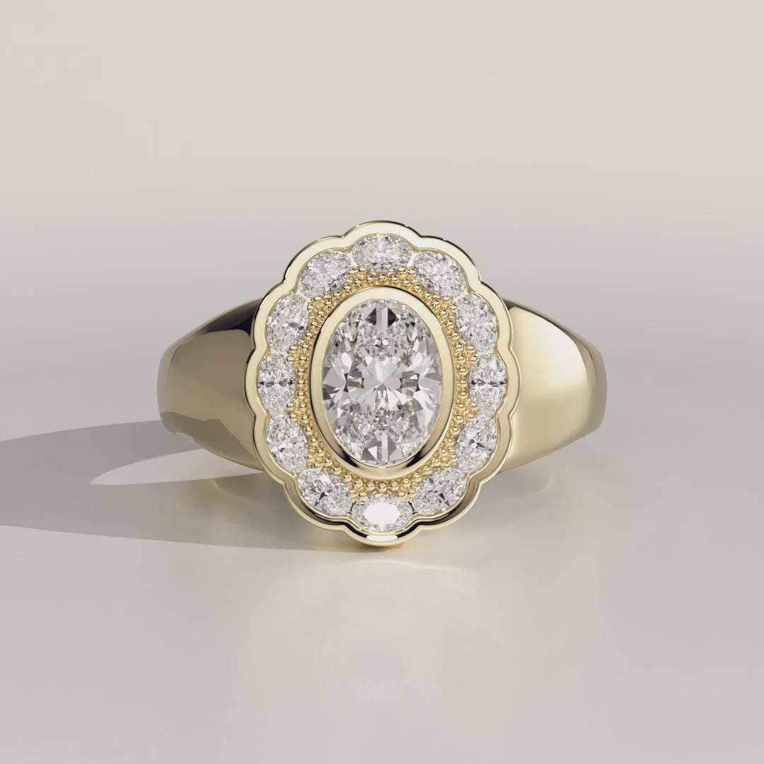The Sovereign Signet - Lab Diamond (April)