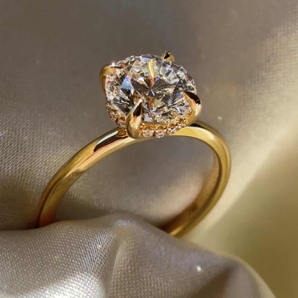 The Isla Ring - 2.02ct Lab Grown Diamond Round Brilliant Solitaire