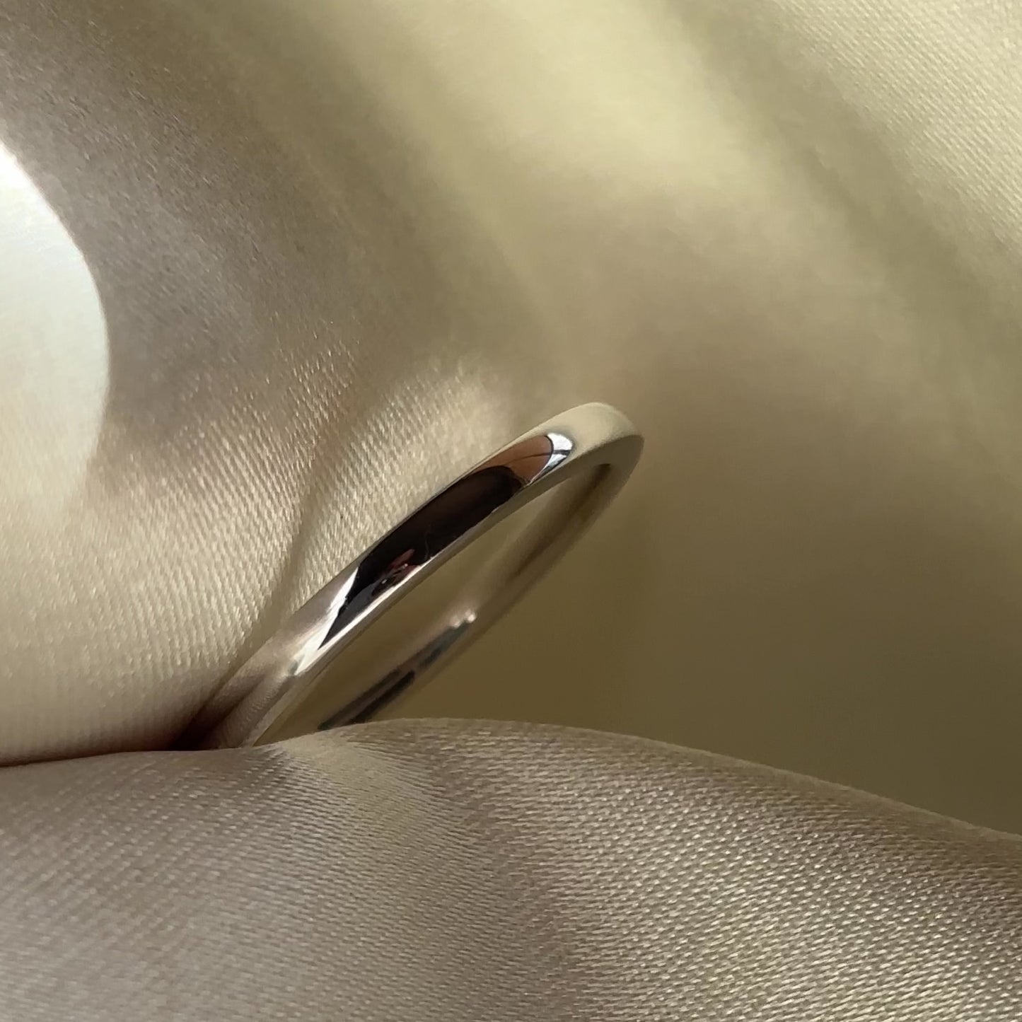 The Classic Comfort Fit Ring - 14K White Gold