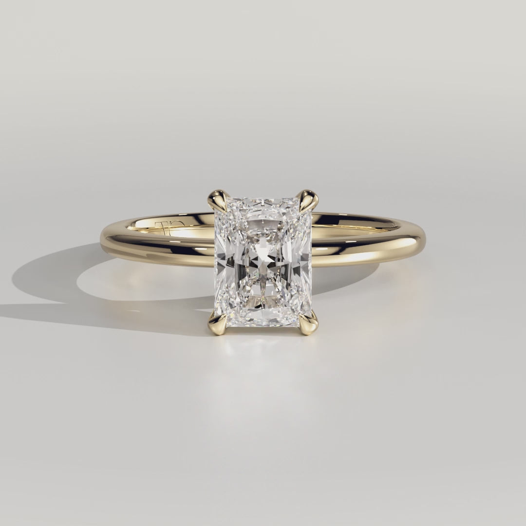 The Vienna Ring - Radiant Solitaire