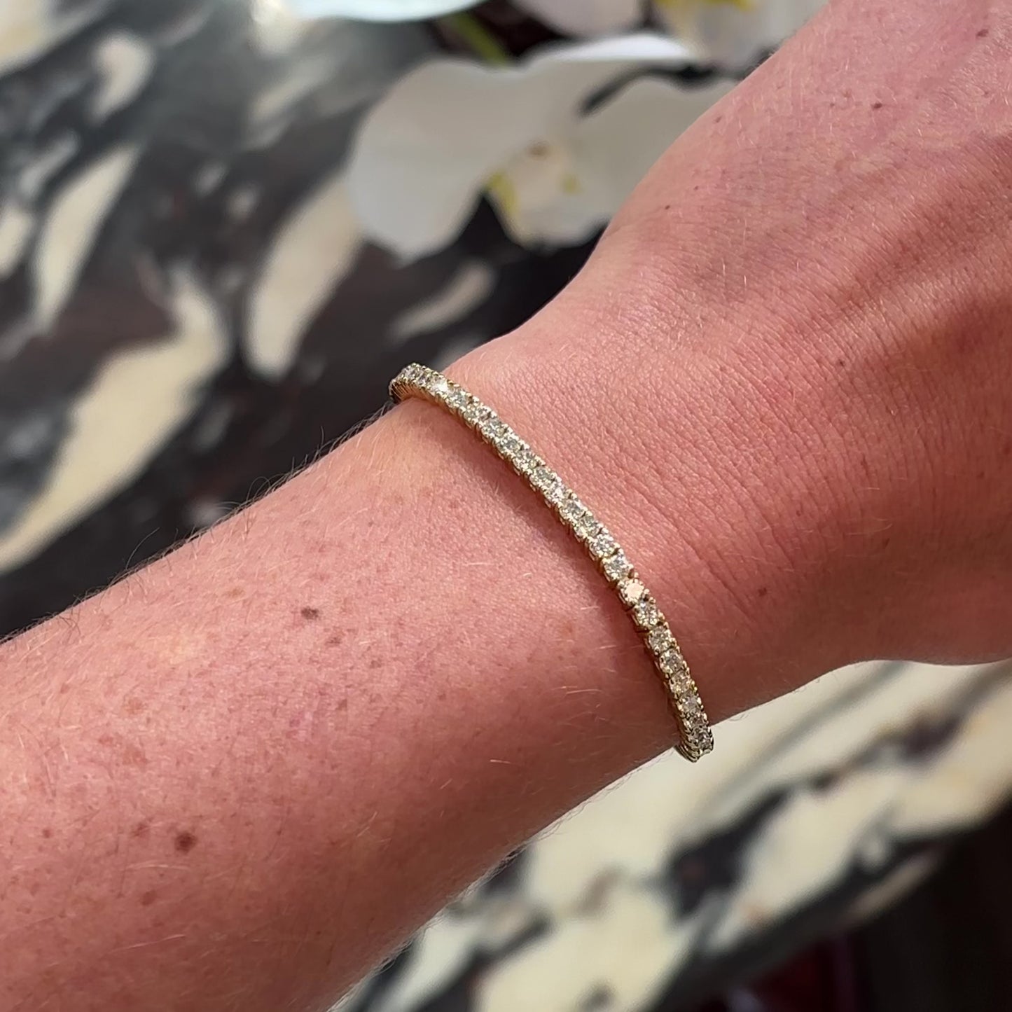 The Signature Tennis Bracelet - 4.5CTTW Lab Diamond