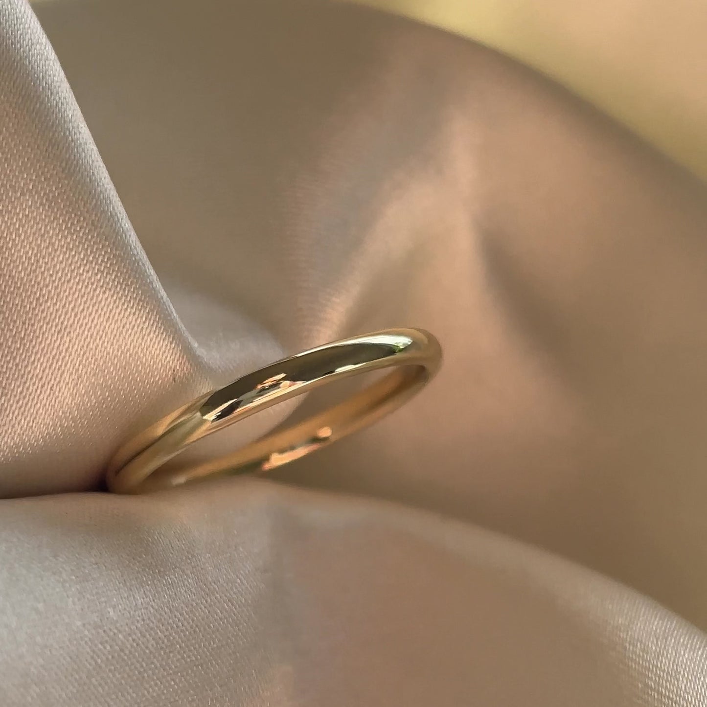 The Classic Comfort Fit Ring - 14K Yellow Gold