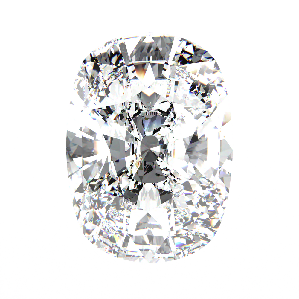 Moissanite Elongated Cushion 4.2ct (10x9mm)