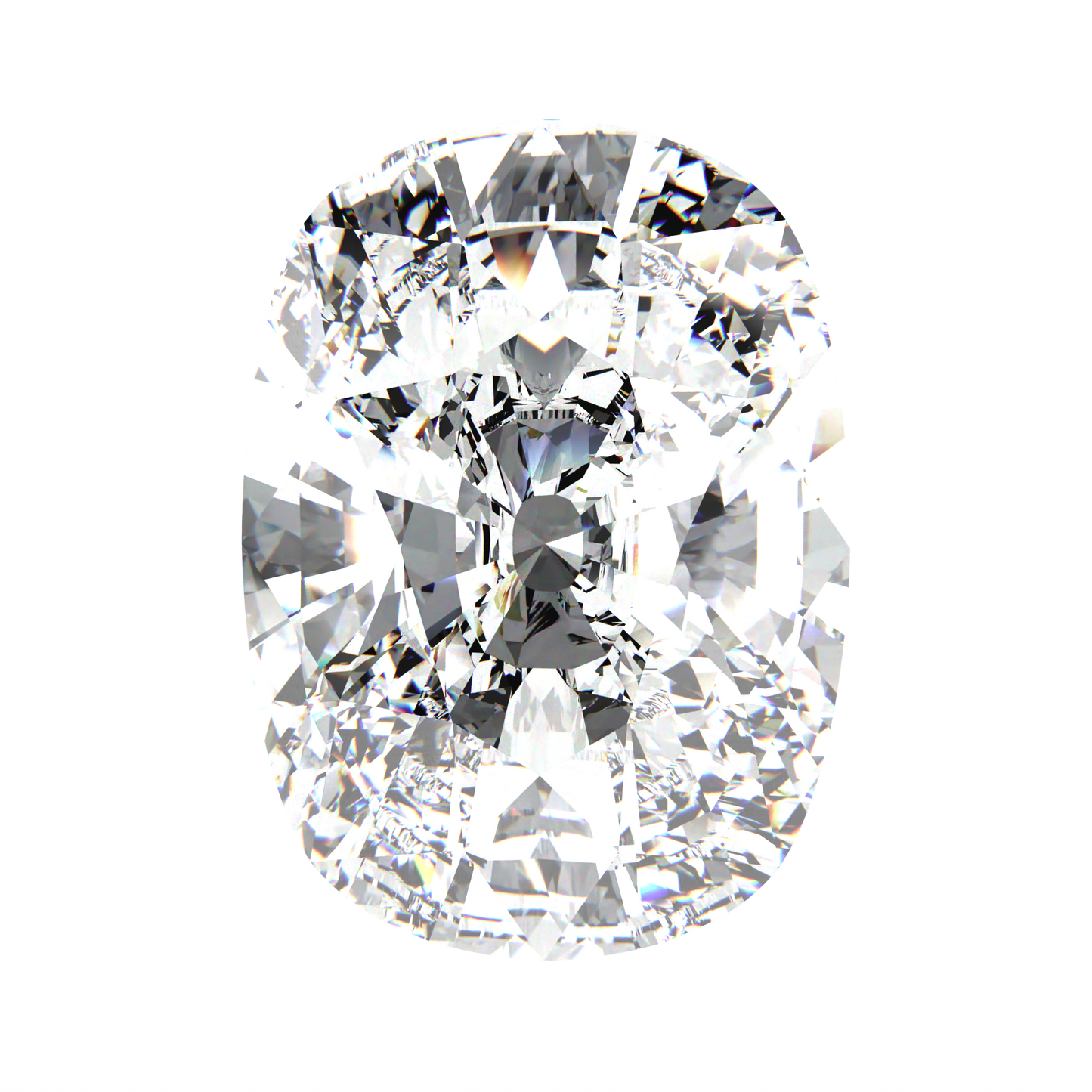 Moissanite Elongated Cushion 4.2ct (10x9mm)