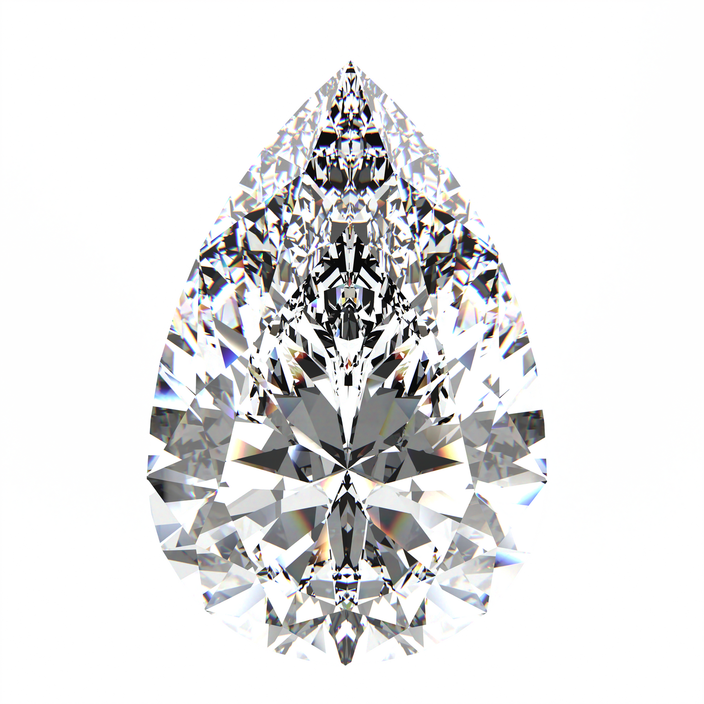 Moissanite Pear 1.5ct