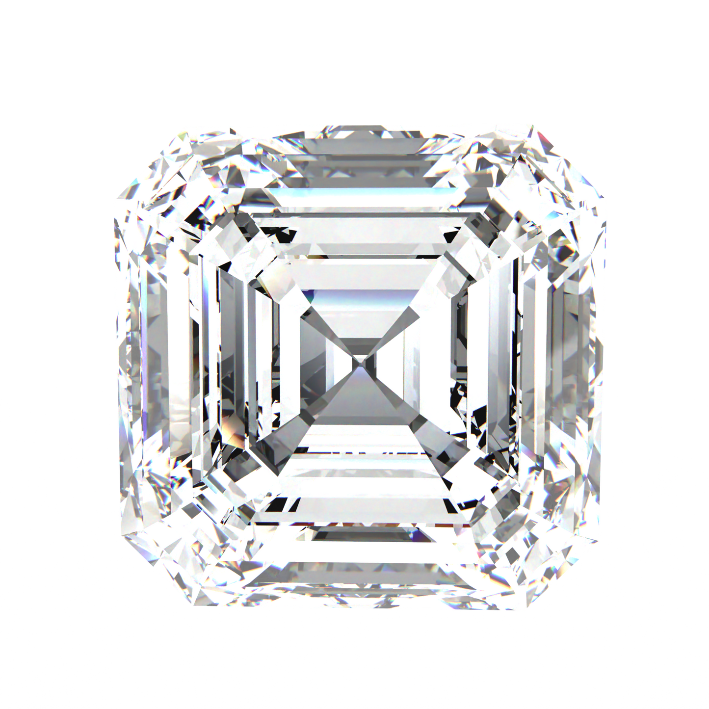 Moissanite Asscher 1.0ct