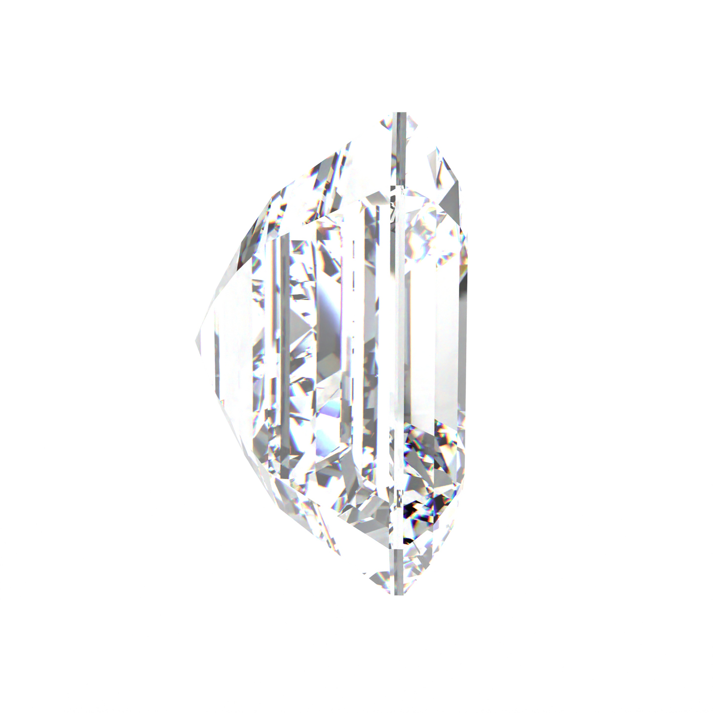 Moissanite Asscher 1.0ct